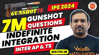 INDEFINITE INTEGRATION  IPE 2024  INTER AP amp TS MATHS 2B  KIRAN SIR  vedantutelugujee [upl. by Ayekel]