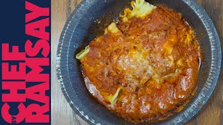 Gordon Ramsays Lasagna A Delicious Culinary Journey from Freezer to Plate  JKMCraveTV [upl. by Adihsaar613]