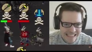 Monni OSRS Wilderness Clan War Wirgin Pking 13 [upl. by Werdnael]