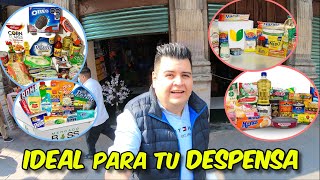 📍 ¡¡ABARROTES cómo en el super pero MAS BARATO 🥫🧈¿Dónde comprar abarrotes baratos CDMX [upl. by Eivad241]