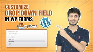 How To Customize Drop Down Field In WPForms  WordPress WPForms Tutorial [upl. by Arnulfo]