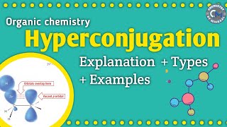 Hyperconjugation  Types of hyperconjugation  GOC  Organic chemistry [upl. by Gord]