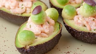 How to Make a Shrimp Avocado Cocktail [upl. by Nafri]