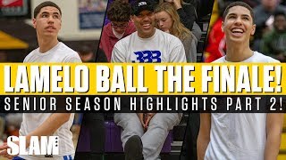 LaMelo Ball The END of his High School Career Senior Highlights Part 2 🔥 [upl. by Tteirrah]