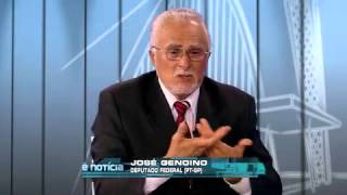 É Notícia José Genoino Deputado federal PTSP 2 [upl. by Chelsie646]