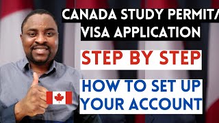 How to Apply For Canada Study Permit  Canada Student Visa Application STEPBYSTEP GUIDE [upl. by Edrock]