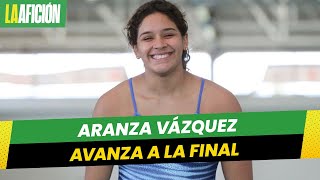 Aranza Vázquez avanza a la final de clavados de trampolín 3 metros en Tokio 2020 [upl. by Vtarj20]