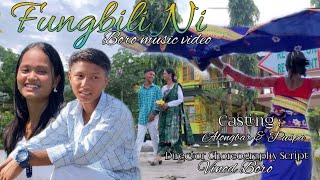 Fungbili Ni  Boro music video 2024  ft Alongbar amp Puspa  Video Cover  V Video Present [upl. by Anerec]