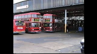 London Buses 1999Leyland Titans at Bexleyheath Garage amp Town Centre [upl. by Robbie]