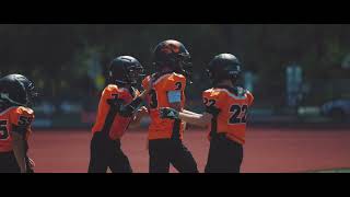 U13 Winter Park Tigers vs Claremont Knights Pop Warner Football [upl. by Jethro55]