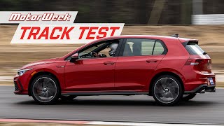 2023 Volkswagen Golf GTI  MotorWeek Track Test [upl. by Id519]