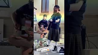 The Clansman degli Iron Maiden in acustico shorts [upl. by Estrin773]