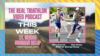 IRONMAN 703 St George Pro Recap with Nick and Marc [upl. by Bobbette770]