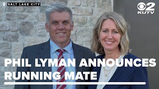 Utah governor candidate Phil Lyman announces selection for lieutenant governor [upl. by Remos]