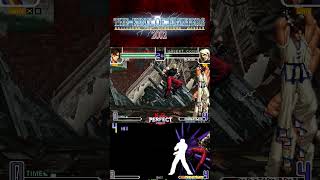 ¡Kim DESTROZA a RUGAL con 2 BUGS en plena partida 😱🔥 kof2002 snk comboskof arcadegameskof [upl. by Kerrie]