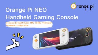 Orange Pi NEO First Gaming Handheld Console [upl. by Fadil]