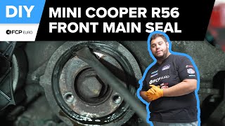 MINI R56 Front Crankshaft Seal Replacement DIY 20072016 R56R57 MINI Cooper R60 Countryman [upl. by Anya]