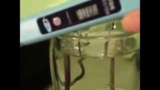 How to make colloidal silver using distilled water 27 volts 1 hours 14ppm [upl. by Oile538]