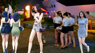 Vietnam Nightlife  Exciting Night Walking Tour in Da Nang [upl. by Negriv]