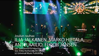 Raskasta Joulua 2019  quotHappy Xmasquot feat Marco Hietala Floor Jansen etc English Lyrics [upl. by Enala]