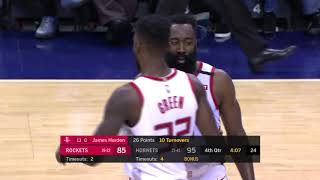 Hornets Announcers Flame James Harden For Getting 10 Turnovers [upl. by Warthman]