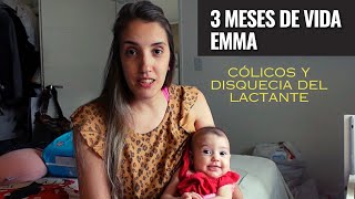 Disquecia del Lactante y Cólicos  Emma 3 meses de vida  Mi Experiencia [upl. by Saltzman]