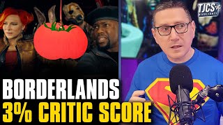 Embarrassing 3 Critic Rating For Borderlands On Rotten Tomatoes [upl. by Alysa906]