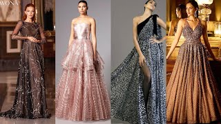 VESTIDOS 🥰 en TENDENCIA de MODA 2024 de ESTILO ELEGANTE SENCILLO y FINOS vestidos modernos elegantes [upl. by Kirsteni708]