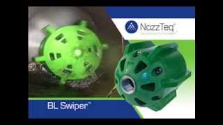 Sewer Cleaning Jetter Nozzle  BL Swiper by Nozzteq [upl. by Ailedo]