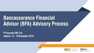 Video Testimony  Bancassurance Financial Advisor BRI Life 2018 [upl. by Aonehc]