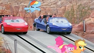 Ponies on Radiator Springs Racers [upl. by Eiramanin43]