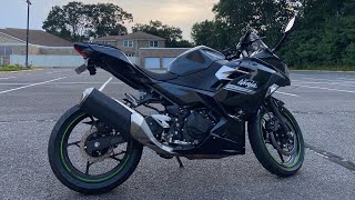 Ninja 400 Practice Ride  Beginner Rider  POV [upl. by Pruchno]