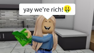 When your mum suddenly become rich😂 Roblox Meme [upl. by Haerr]