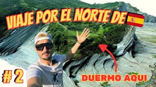 🌎 VIAJE por el NORTE DE ESPAÑA QUE VER 🚐🐱🐶 Ruta del Flysch  Zumaia  Deba  Gipuzkoa PARTE 2 [upl. by Euqimod]