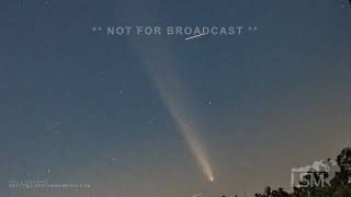 10142024 Titusville FL  Comet in the Evening Sky Tsuchinshan ATLAS [upl. by Nadler207]