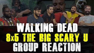 Walking Dead  8x5 The Big Scary U  Group Reaction [upl. by Marybelle]