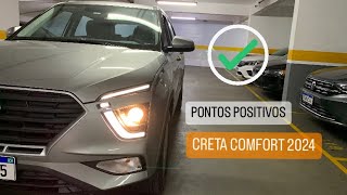 Pontos Positivos Hyundai Creta Comfort 10 T 20232024 l Teste de Longa Duração [upl. by Pugh]