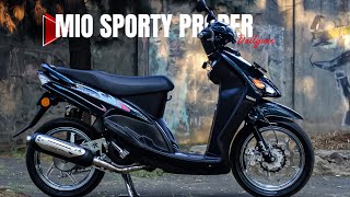 REVIEW MIO SPORTY RESTOMOD  MODIFIKASI MIO SPORTY [upl. by Norman306]