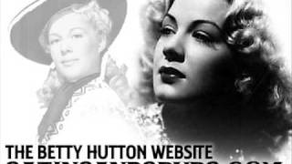 Betty Hutton  I Wish I Didnt Love You So 1947 [upl. by Acinorej]