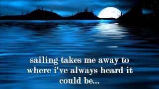 sailing lyrics christopher cross [upl. by Patricia]