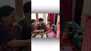 Shadi kab kroge😍❤️ Tikaceremony love shortsvideo youtubeshorts couplevlog [upl. by Jacquette982]