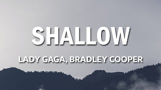 Lady Gaga Bradley Cooper  Shallow Lyric Video [upl. by Nnarual]