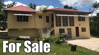 4 Bedrooms 3 Bathrooms House for Sale at HANBURY ROAD Mandeville Manchester Jamaica [upl. by Asilehc]