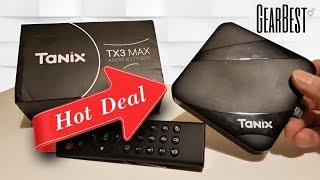 Tanix TX3 Max Android TV Box With KODI [upl. by Lizbeth]