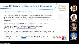 CIPAS Tarea 3 Aplicación de la teoría de Conjuntos 20241012 150539 Grabación de la reunión [upl. by Latsyrcal]