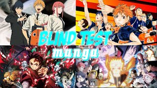 Blind Test Anime 20 Opening [upl. by Akirat856]