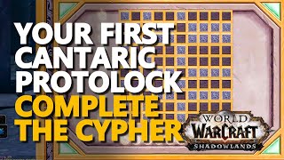 Your First Cantaric Protolock WoW quest [upl. by Aikas]