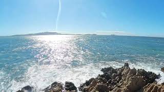 summer Sanary beach by insta360 x4 [upl. by Herates]