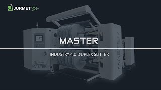 Slitter rewinder MASTER  Bobiniarka MASTER [upl. by Minoru]