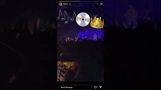 cclusi instagram story from Drain Gang show [upl. by Anila]